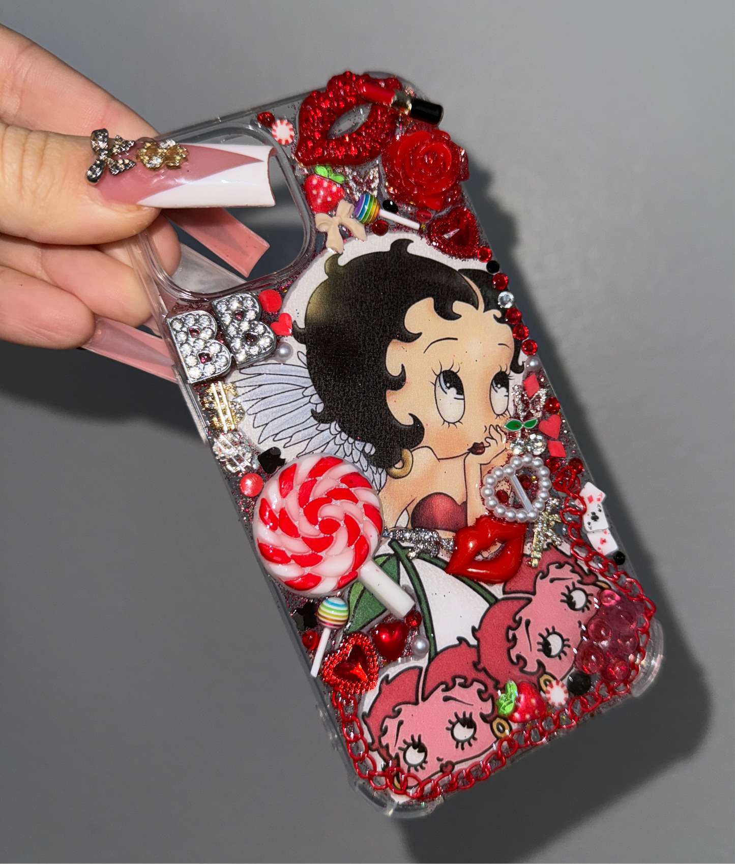 Red Betty Boop Case❤️