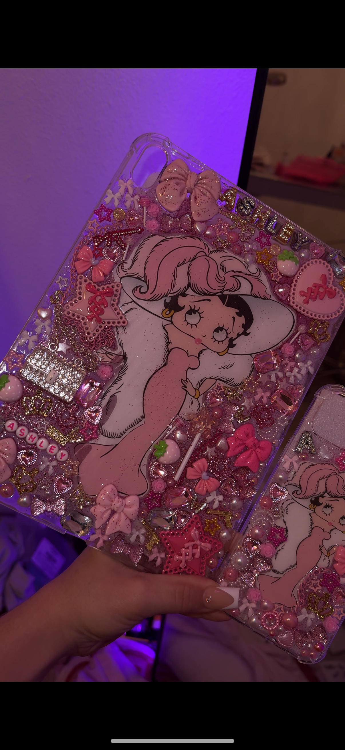 BB Pink iPad Case 🎀