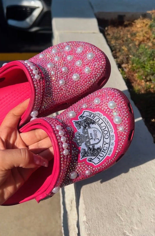 Juicy Bling Crocs 💖