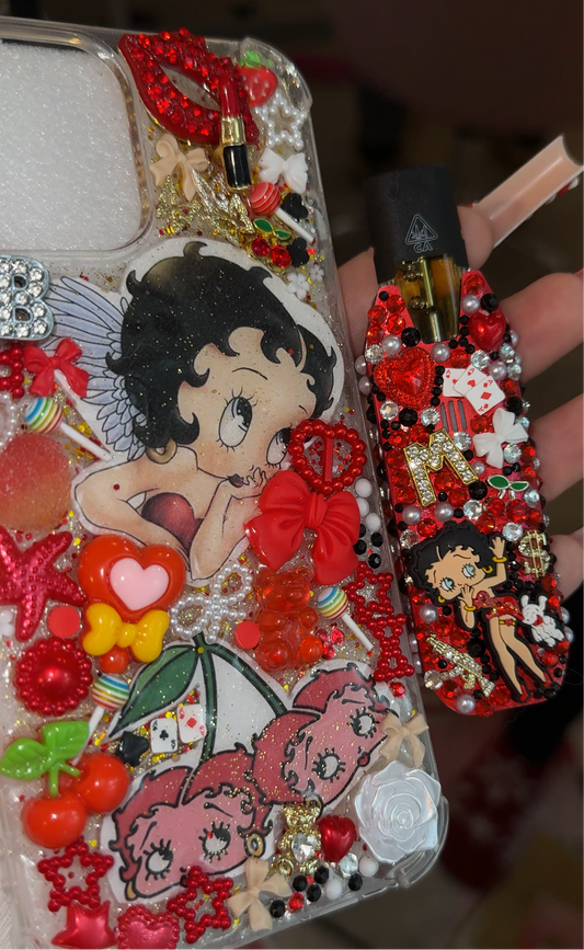 Betty Boop Case + Stiiizy Red